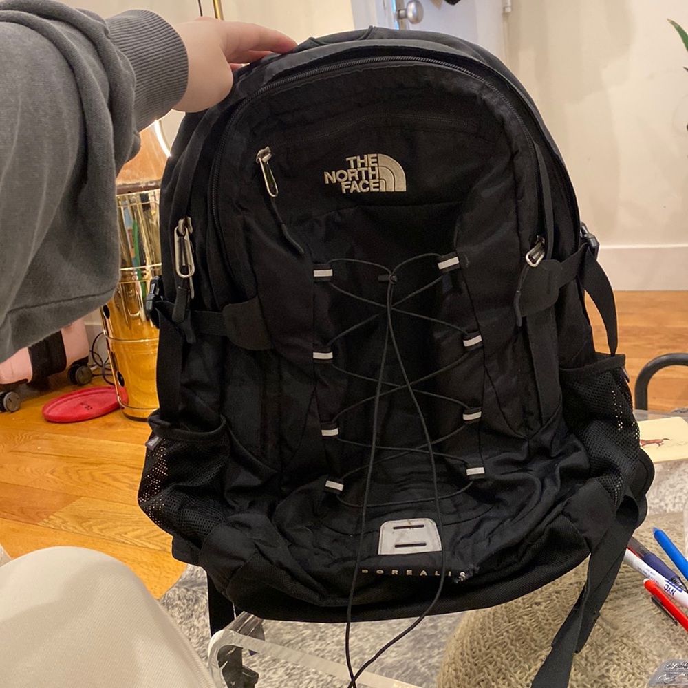 The North Face Backpack, Laptop backpack, black backpack